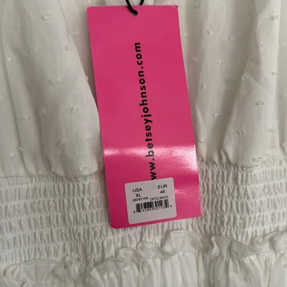 Betsey Johnson white ankle lenght dress - Picture 4 of 4